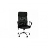 Silla de oficina con asiento símil piel, respaldo mixto con rejilla transpirable. Disponible en 2 colores.