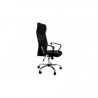 Silla de oficina con asiento símil piel, respaldo mixto con rejilla transpirable. Disponible en 2 colores.