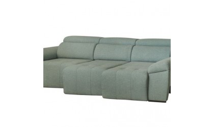 Sofa con asientos deslizantes