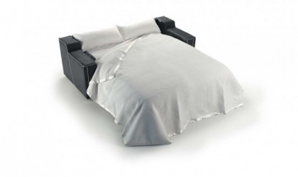 Sofá cama con cabezales reclinables